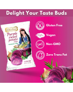 Purple Sweet Potato Chips: Rosemary Herb