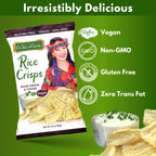 Rice Crisps : Sour Cream & Chives (Vegan)