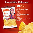 Rice Crisps : Nacho Cheese (Vegan)