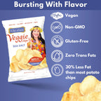 Wai Lana Veggie Chips: Sea Salt (4.5oz)