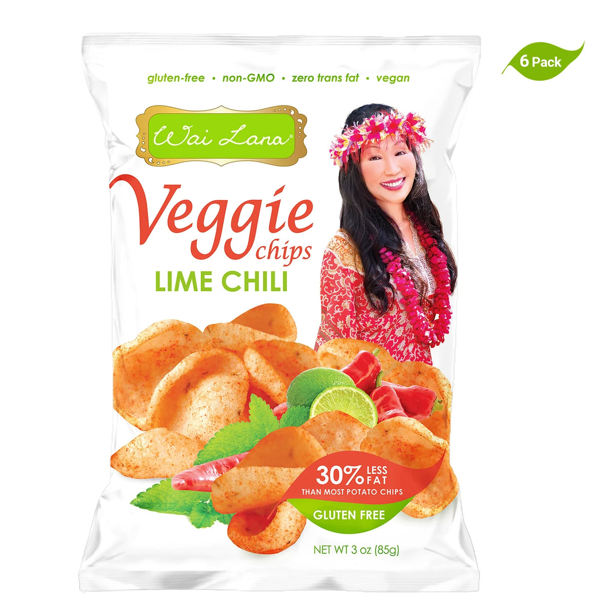 Wai Lana Veggie Chips: Lime Chili