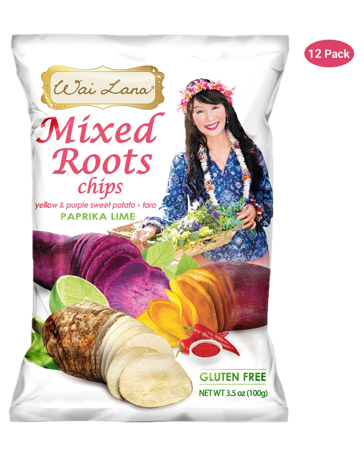 Mixed Roots Chips: Paprika Lime