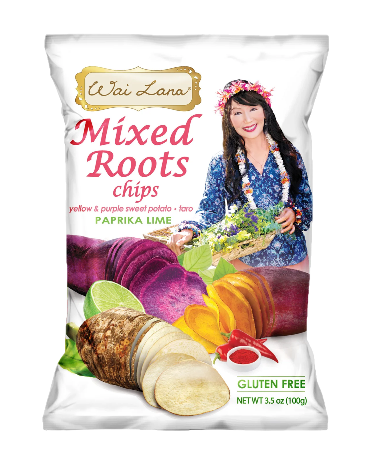 Mixed Roots Chips: Paprika Lime