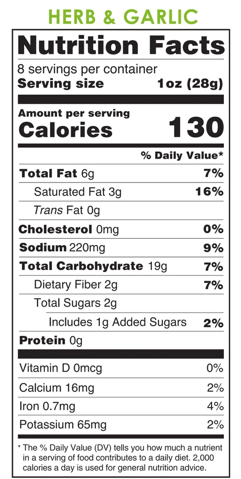 Nutrition Facts