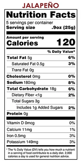 Nutrition Facts