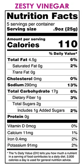 Nutrition Facts