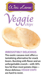 Wai Lana Veggie Chips: Sea Salt & Vinegar (4.5oz)