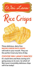Rice Crisps : Nacho Cheese (Vegan)
