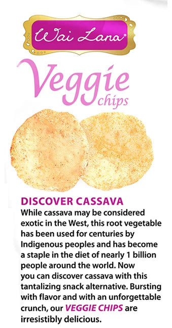 Wai Lana Veggie Chips: Zesty Vinegar (4.5oz)
