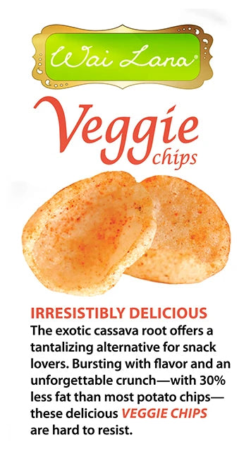 Wai Lana Veggie Chips: Lime Chili