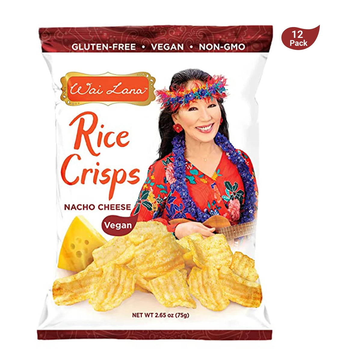 Rice Crisps : Nacho Cheese (Vegan)