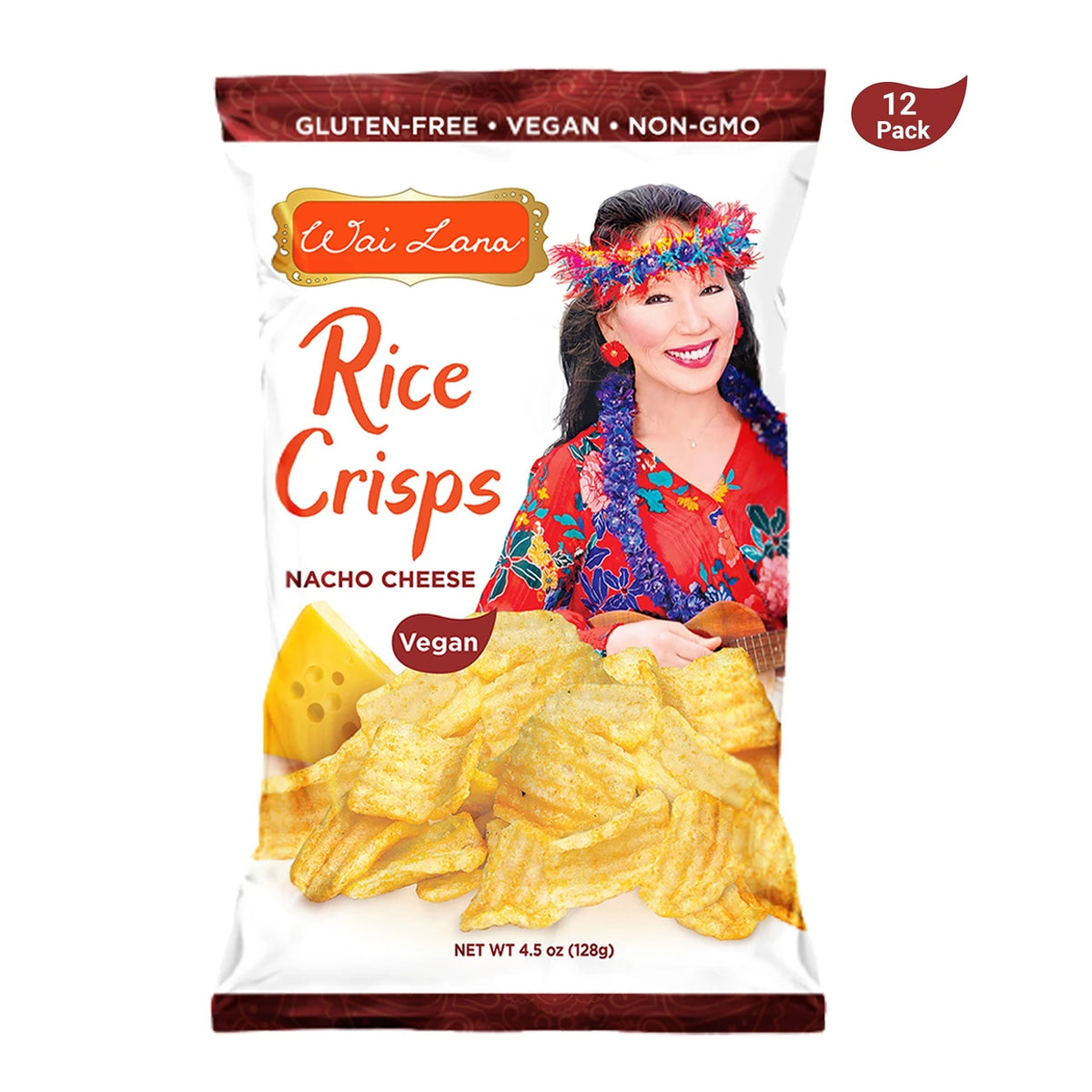 Rice Crisps : Nacho Cheese (Vegan)