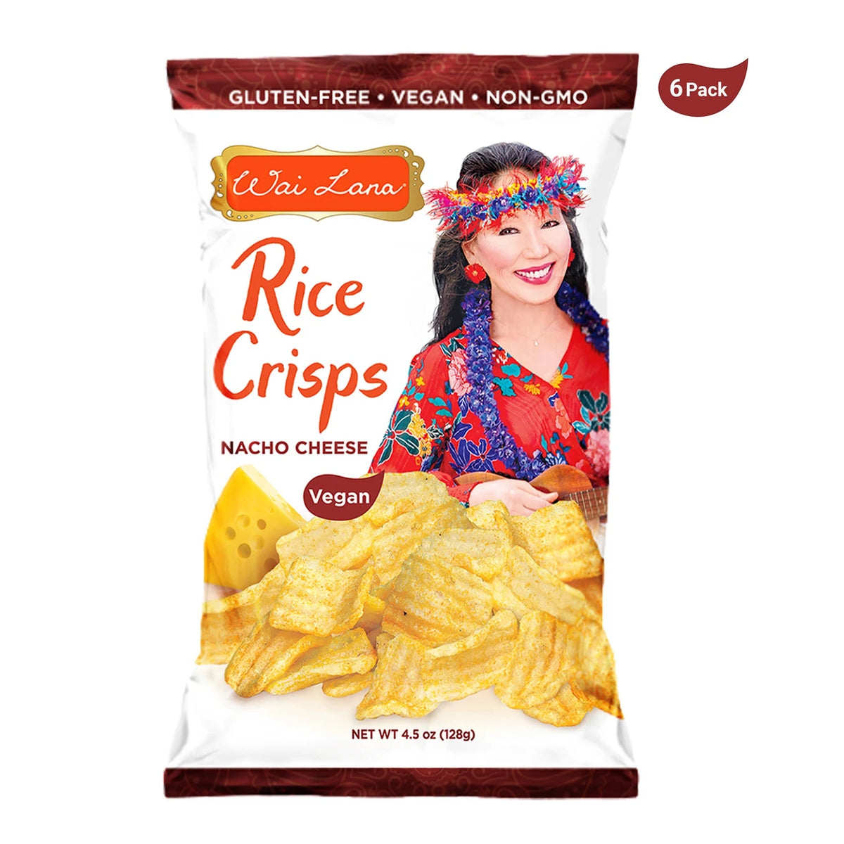 Rice Crisps : Nacho Cheese (Vegan)