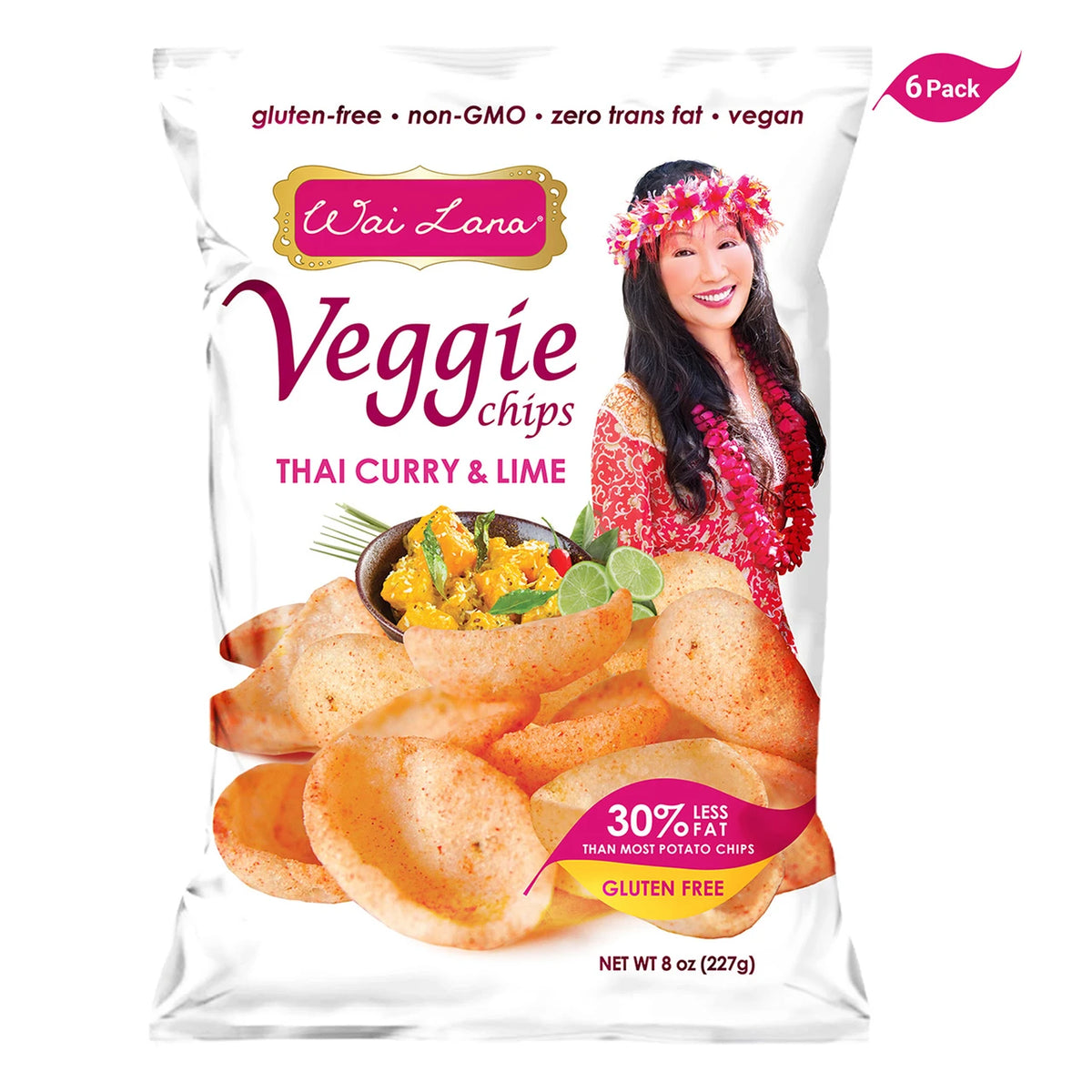 Wai Lana Veggie Chips: Thai Curry & Lime