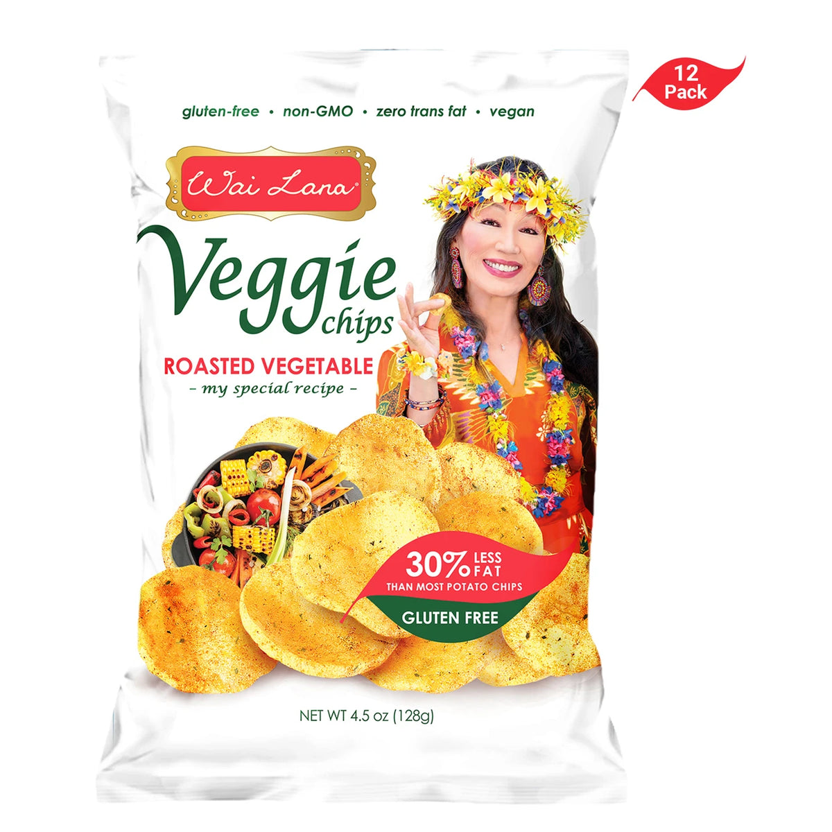 Wai Lana Veggie Chips: Roasted Vegetable (4.5oz)